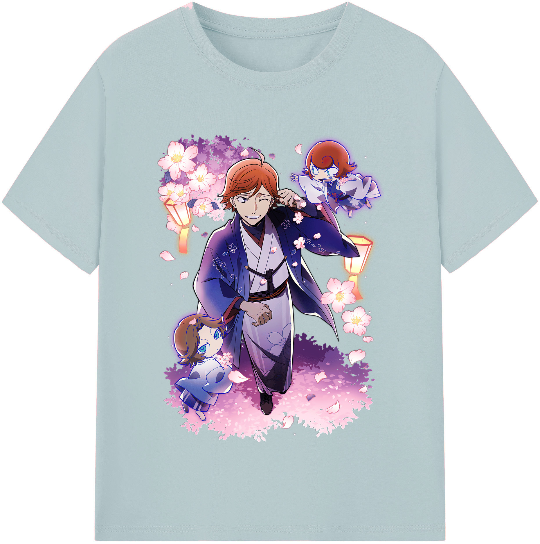 （画像用） 文豪ストレイドッグス Bungo Stray Dogs 綿100％半袖Tシャツ（フロントプリント）